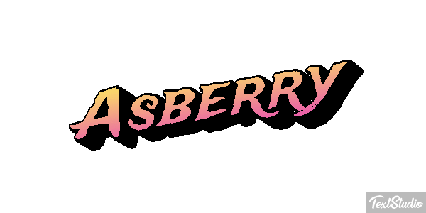 Asberry Text effect