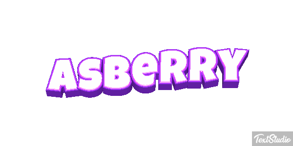 Asberry Text effect