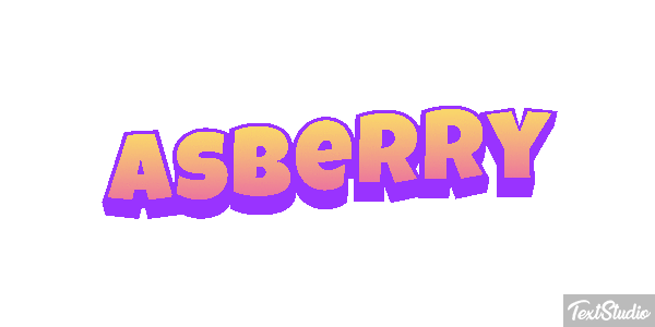Asberry Text effect
