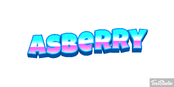 Asberry Text effect