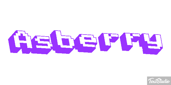 Asberry Text effect
