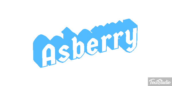 Asberry Text effect