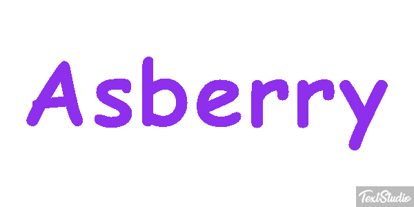 Asberry Text effect