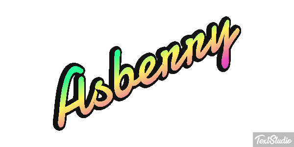 Asberry Text effect