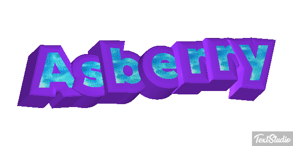 Asberry Text effect