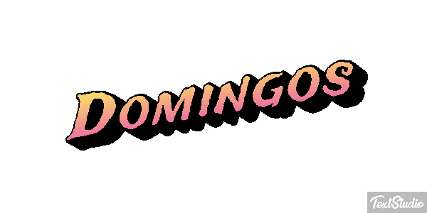 Domingos Tekst effect