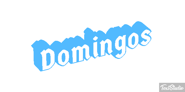 Domingos Tekst effect