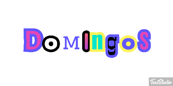 Domingos Tekst effect