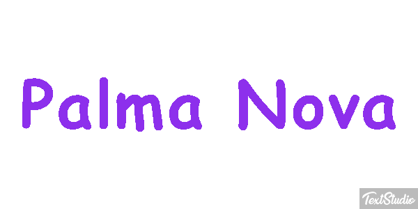 Palma Nova Efekt tekstowy