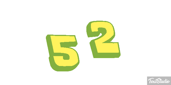 52 Text effect
