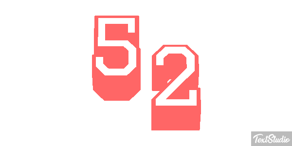 52 Text effect