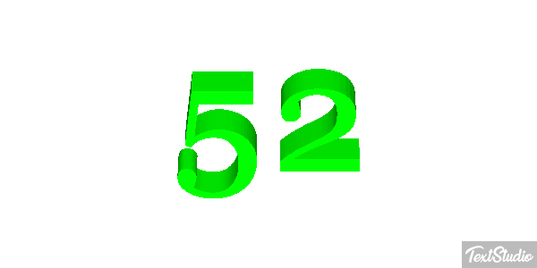 52 Text effect
