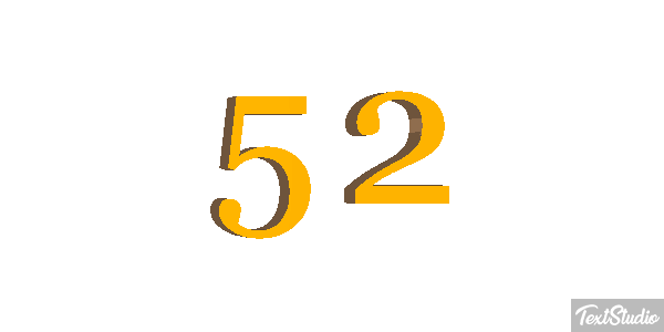 52 Text effect