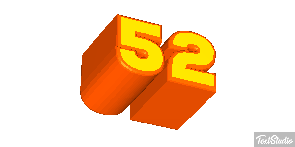 52 Text effect