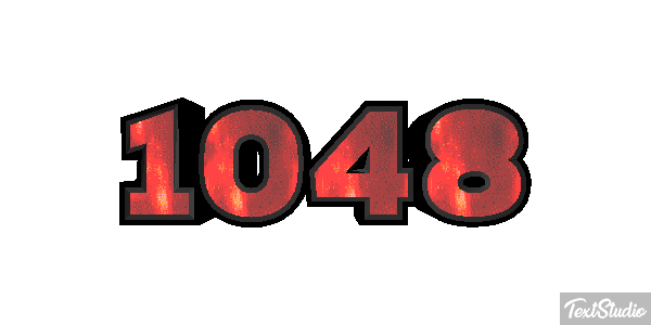 1048 Text effect