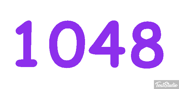 1048 Text effect