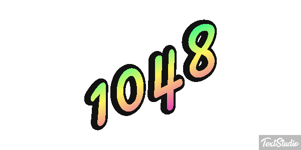 1048 Text effect