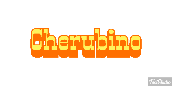 Cherubino Effet de texte