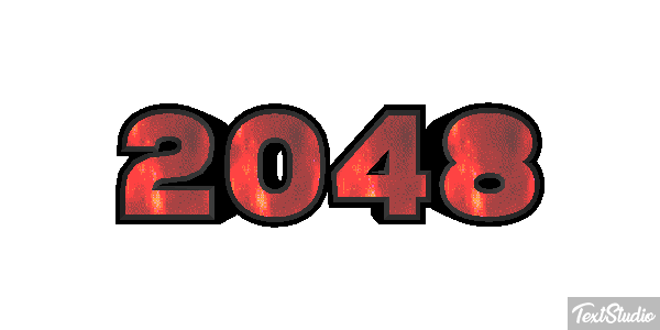 2048 テキスト効果