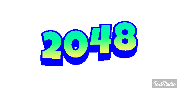 2048 テキスト効果
