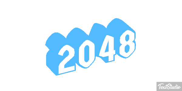 2048 テキスト効果
