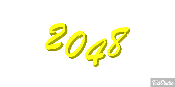 2048 テキスト効果