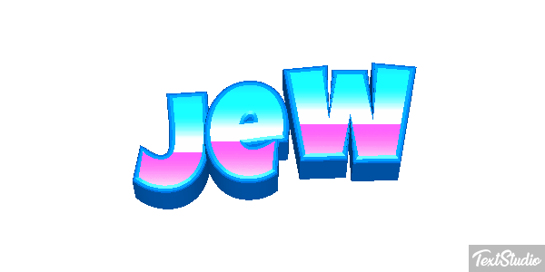 Jew Tekst effect