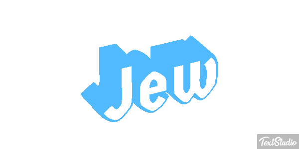 Jew Tekst effect