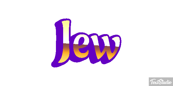 Jew Tekst effect