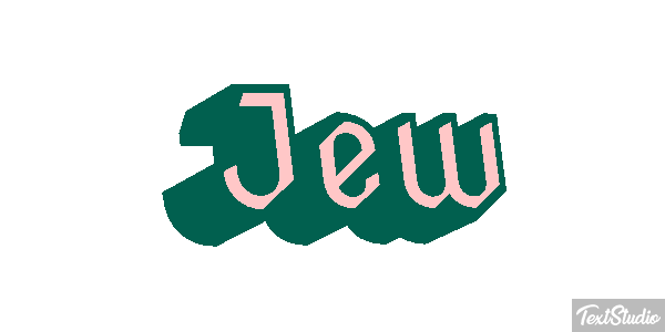 Jew Tekst effect