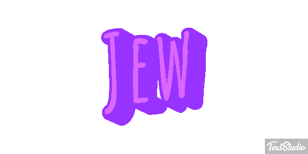 Jew Tekst effect
