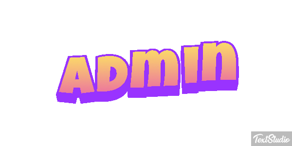Admin Effetto testo