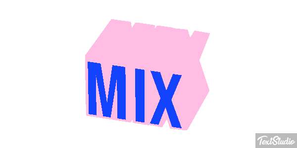 Mix Efecto de texto