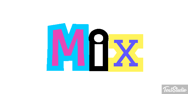 Mix Efecto de texto