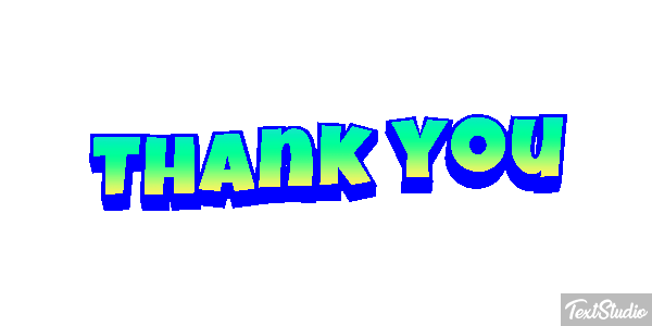 Thank You Text effect