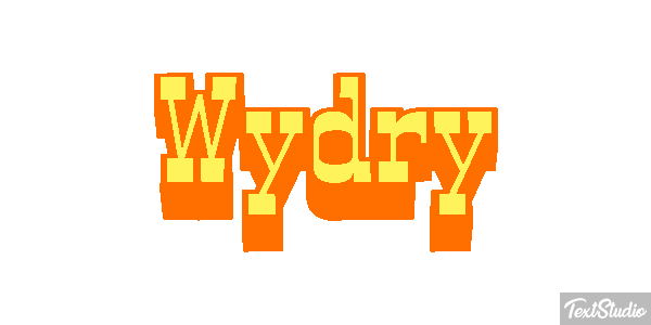 Wydry テキスト効果