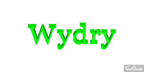 Wydry テキスト効果