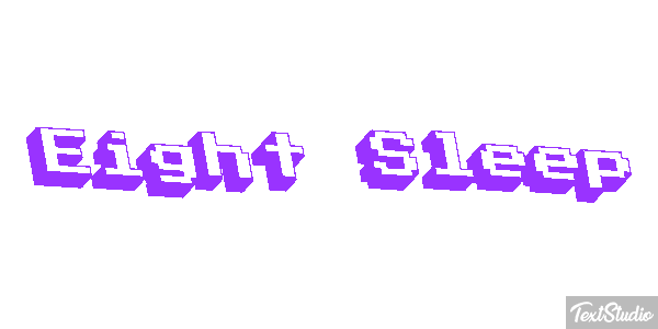 Eight Sleep Effet de texte