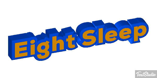 Eight Sleep Effet de texte