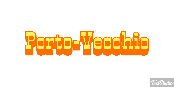 Porto-Vecchio Texteffekt