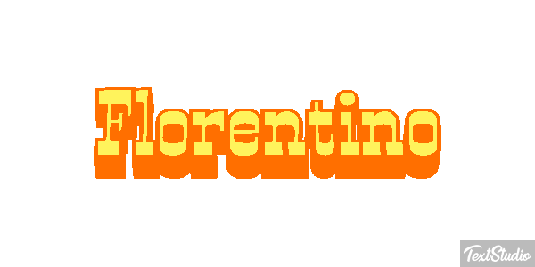 Florentino Efecto de texto