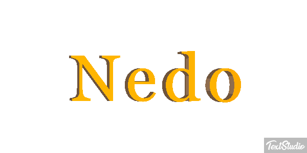 Nedo Tekst effect