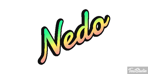 Nedo Tekst effect