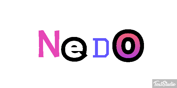 Nedo Tekst effect
