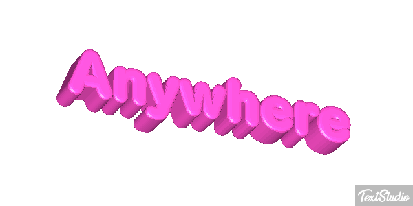 Anywhere Texteffekt