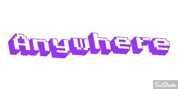 Anywhere Texteffekt