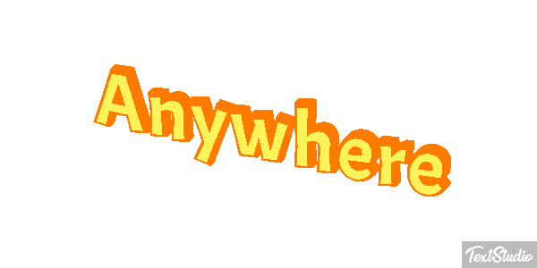 Anywhere Texteffekt