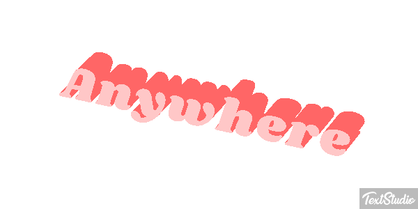 Anywhere Texteffekt
