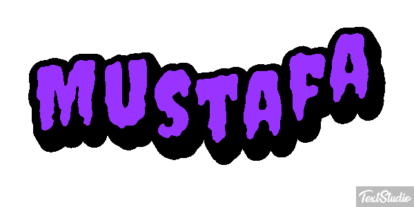 Mustafa Efecto de texto
