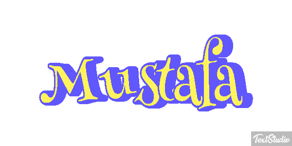 Mustafa Efecto de texto